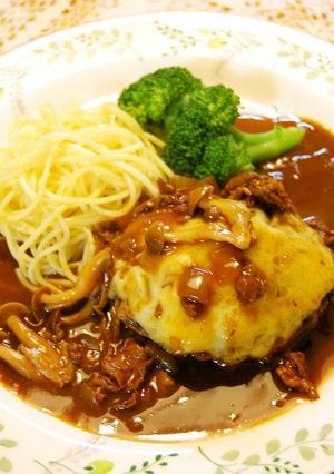 洋食屋さん風✿ハンバーグ-レシピのメイン写真