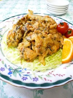鉄分たっぷり!納豆とひじきのかきあげ-レシピのメイン写真