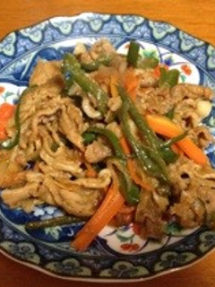 モテレシピ!野菜と豚肉の生姜焼き-レシピのメイン写真