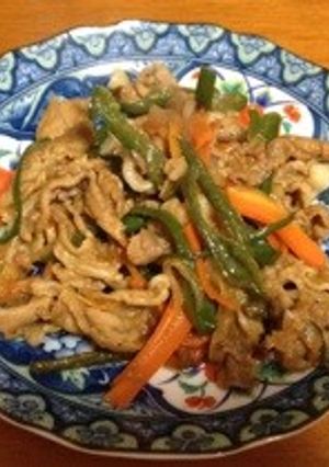 モテレシピ！野菜と豚肉の生姜焼き-レシピのメイン写真