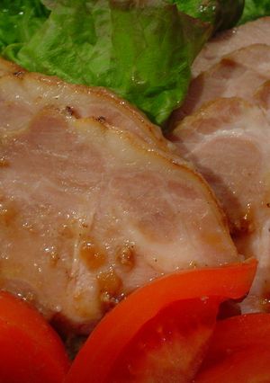 焼き豚　（レンジ6分で焦がし知らず)-レシピのメイン写真