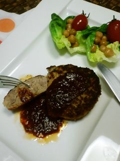 母の味・覚えてネ❀ハンバーグ-レシピのメイン写真