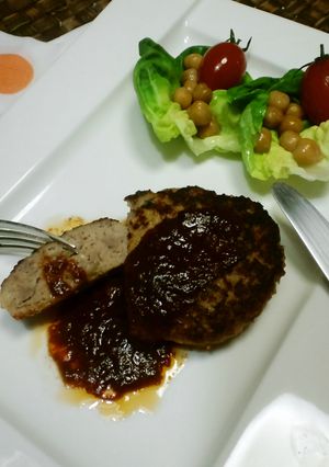 母の味・覚えてネ❀ハンバーグ-レシピのメイン写真