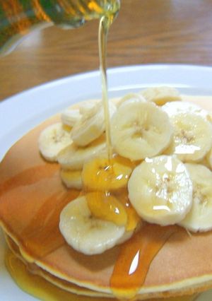 笑顔の魔法をかけるパンケーキ.｡○*☆-レシピのメイン写真