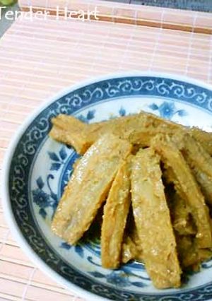 蓮根のごま味噌煮-レシピのメイン写真