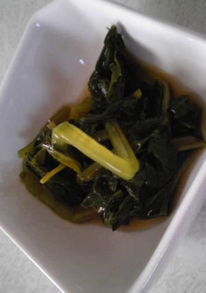 オツなﾜｻﾋﾞの茎&葉の食べ方♪-レシピのメイン写真
