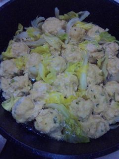 癒し系♪☆鶏ムネ団子〜和風煮〜★-レシピのメイン写真