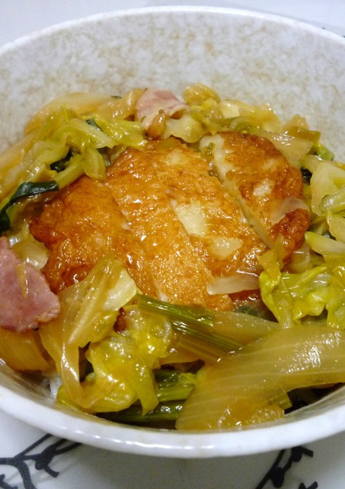野菜たっぷり簡単さつま揚げ丼-レシピのメイン写真