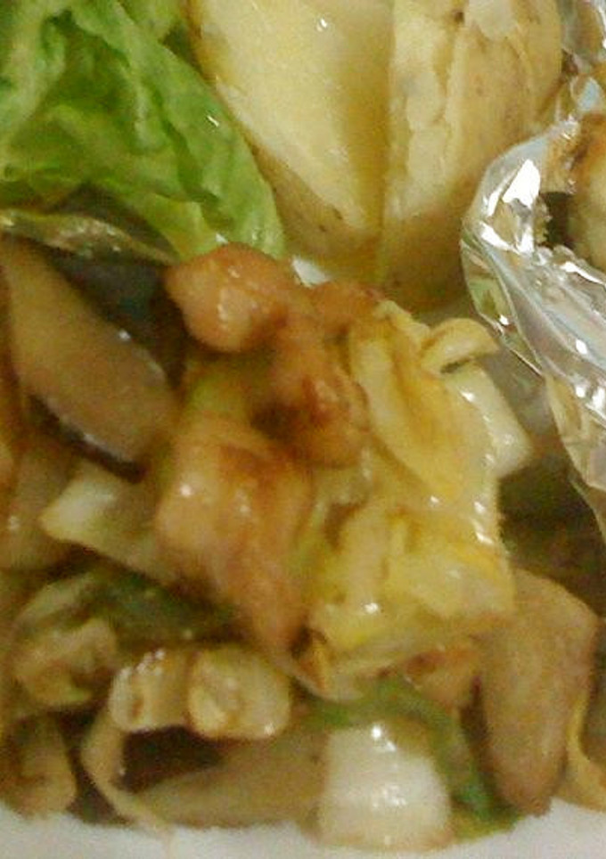 ねぎ塩たれで☆野菜炒め☆鶏肉編-レシピのメイン写真