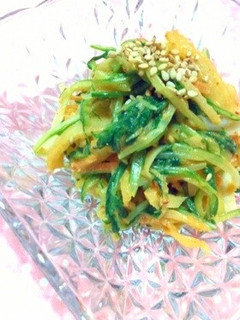 ♡水菜の胡麻キムチ和え♡-レシピのメイン写真