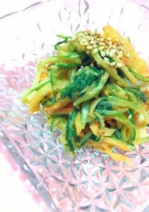♡水菜の胡麻キムチ和え♡-レシピのメイン写真
