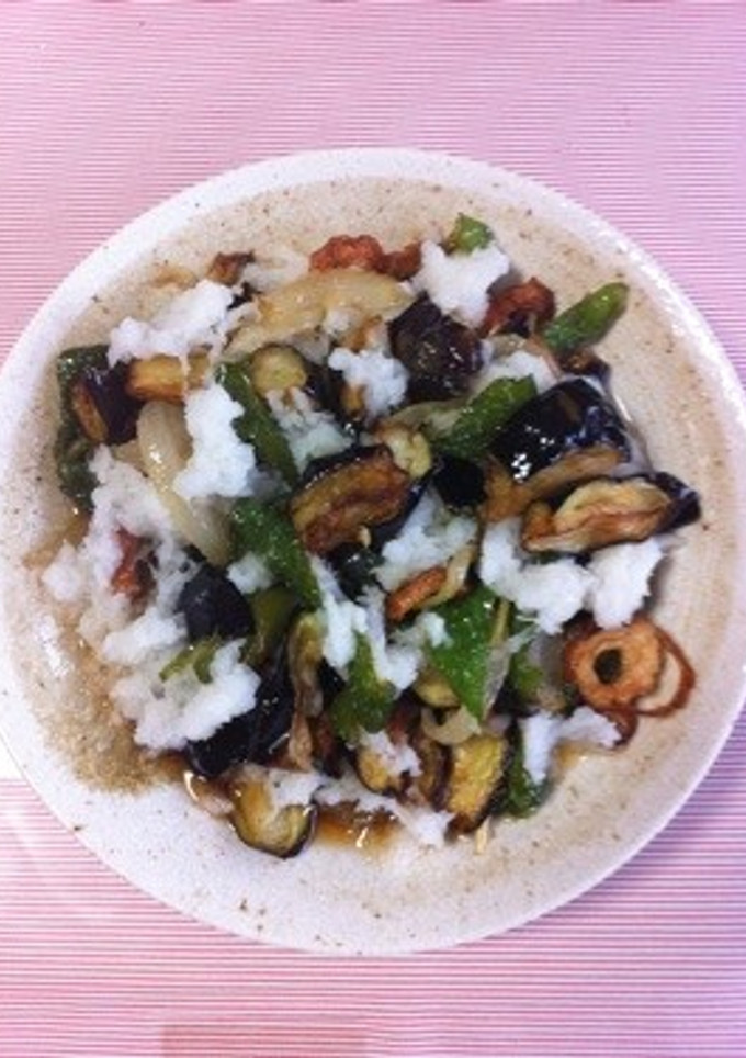 夏野菜の素揚げ♥おろしがけ☆-レシピのメイン写真
