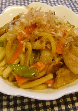 春野菜いっぱい♪焼きうどん-レシピのメイン写真