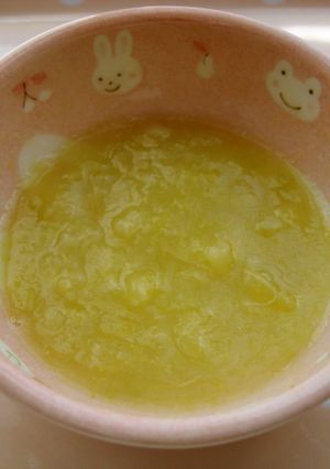 離乳食初期【キャベツとじゃが芋のスープ】-レシピのメイン写真