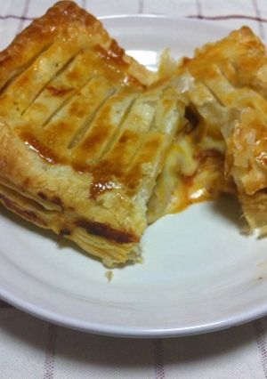 リメイク☆楽チン☆チーズカレーパイ-レシピのメイン写真