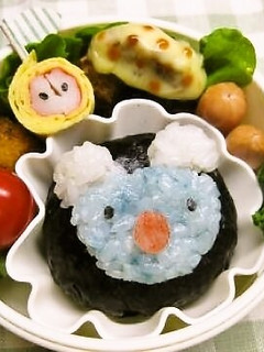 うっかりペネロペのおにぎり弁当-レシピのメイン写真