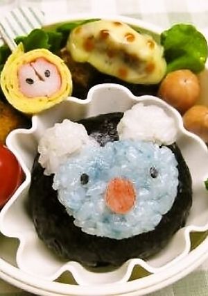 うっかりペネロペのおにぎり弁当-レシピのメイン写真