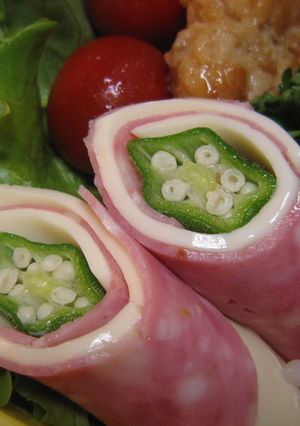 オクラロール・・・お弁当に☆-レシピのメイン写真