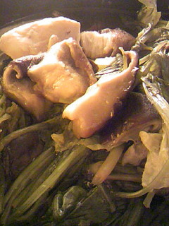 鶏肉とせりと椎茸のめんつゆ柚子胡椒煮-レシピのメイン写真