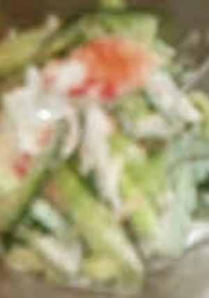 カニカマとキュウリの簡単サラダ-レシピのメイン写真