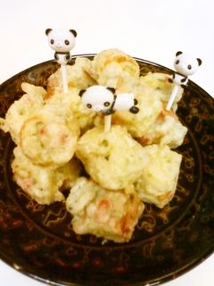 ちくわの天ぷら♪たこ焼き風-レシピのメイン写真