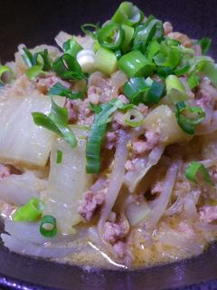 白菜と春雨の麻婆炒め-レシピのメイン写真