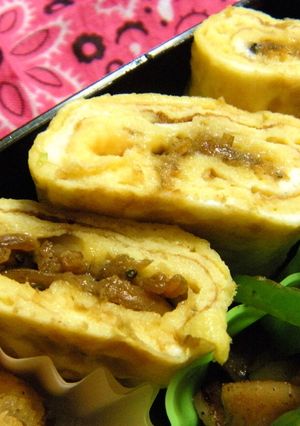 いかなごのくぎ煮入り☆卵焼き-レシピのメイン写真