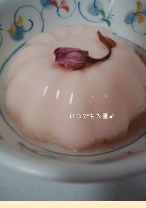 いつでも大量♪さくらババロア-レシピのメイン写真