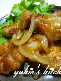 鶏もも肉の生姜焼き-レシピのメイン写真