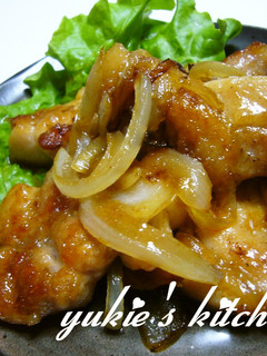 鶏もも肉の生姜焼き-レシピのメイン写真