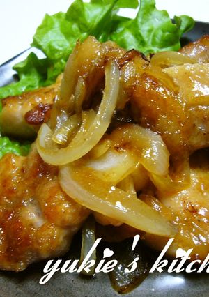 鶏もも肉の生姜焼き-レシピのメイン写真