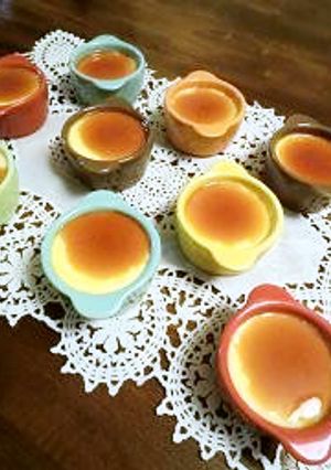 かっちり♪蒸しプリン-レシピのメイン写真