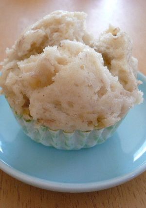 バナナと砂糖と小麦粉だけの蒸しパン♡-レシピのメイン写真