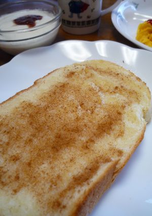 簡単ハニーシナモントースト♬-レシピのメイン写真