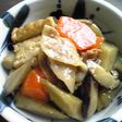 揚げ豆腐とごぼうのとろっと旨煮