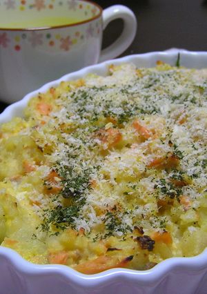 野菜たっぷり♡サーモングラタン-レシピのメイン写真