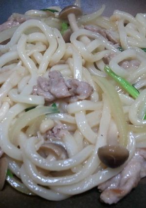 美味しい！塩焼きうどん♪-レシピのメイン写真