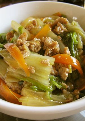 ☆とろ〜り白菜ひき肉丼☆-レシピのメイン写真