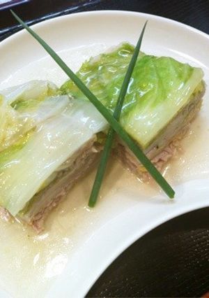 ルクエＤＥ白菜と豚肉のミルフィーユ-レシピのメイン写真