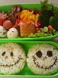 キャラ弁★ジャックおにぎり-レシピのメイン写真