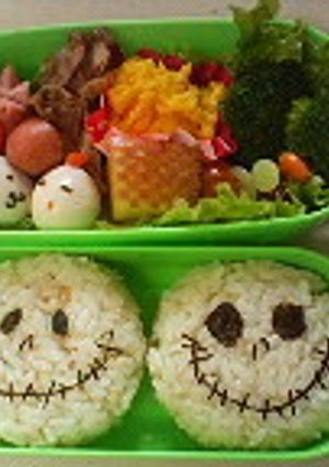 キャラ弁★ジャックおにぎり-レシピのメイン写真