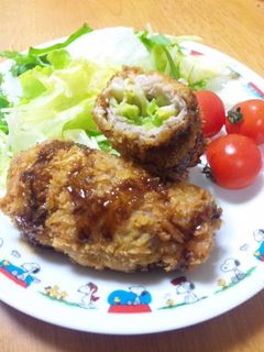 キャベツのロールカツ-レシピのメイン写真