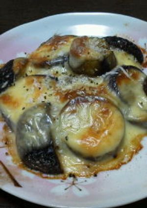 *茄子のバタ〜醤油チ〜ズ焼き*-レシピのメイン写真