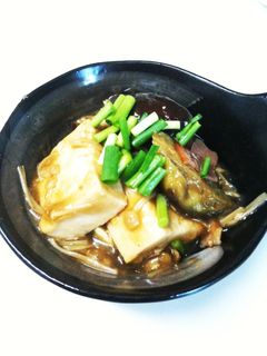 豆腐とナスの甘辛煮-レシピのメイン写真