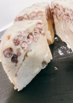 レンチンで米粉あずきパン-レシピのメイン写真