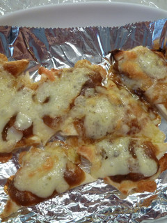 簡単カレーピザ^^-レシピのメイン写真