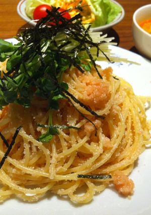 たらこバターのスパゲッティー-レシピのメイン写真
