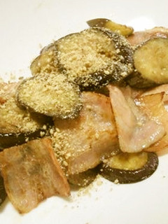 茄子とベーコンのバター炒め♪-レシピのメイン写真