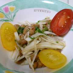 รูปของ 簡単☆大根と納豆サラダ