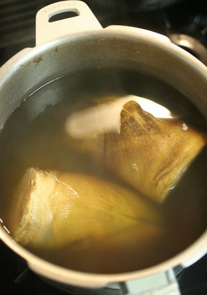 圧力鍋でお手軽！たけのこのゆで方-レシピのメイン写真